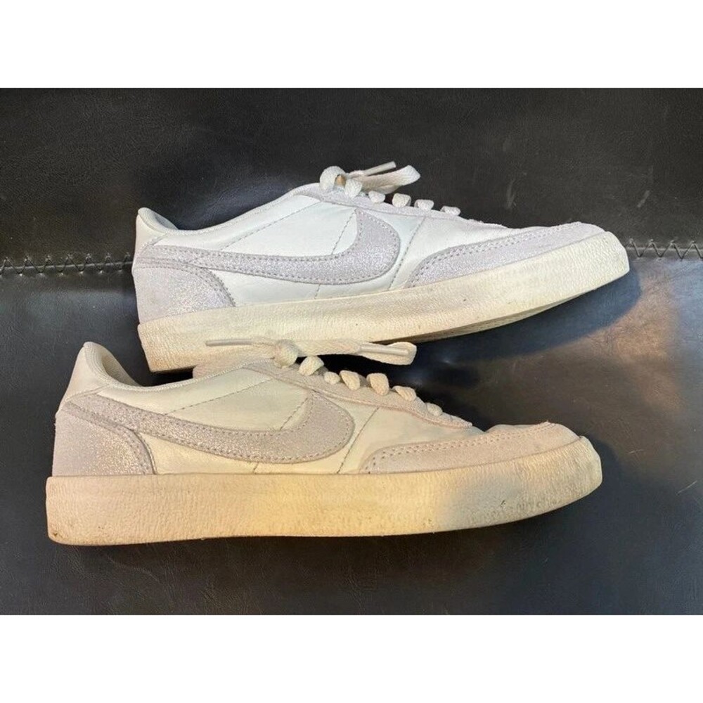 Women’s Nike Killshot 2 sneakers in sail white with shimmer size US 6.5